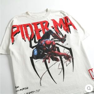 CIVIL REGIME X DARC SPORT X MARVEL SPIDERMAN “SPIDERMAN WEBS” SHIRT